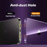 the back and front of an iphone with the text anti - hoe