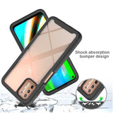 an image of a pair of black and gold iphone cases