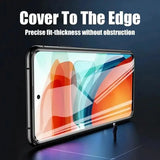the cover to the edge for the iphone x