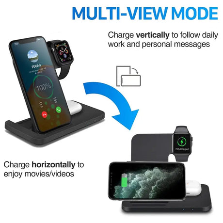 multi - use wireless charging station