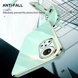 an image of a phone with a face on it
