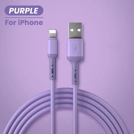 an image of a purple cable