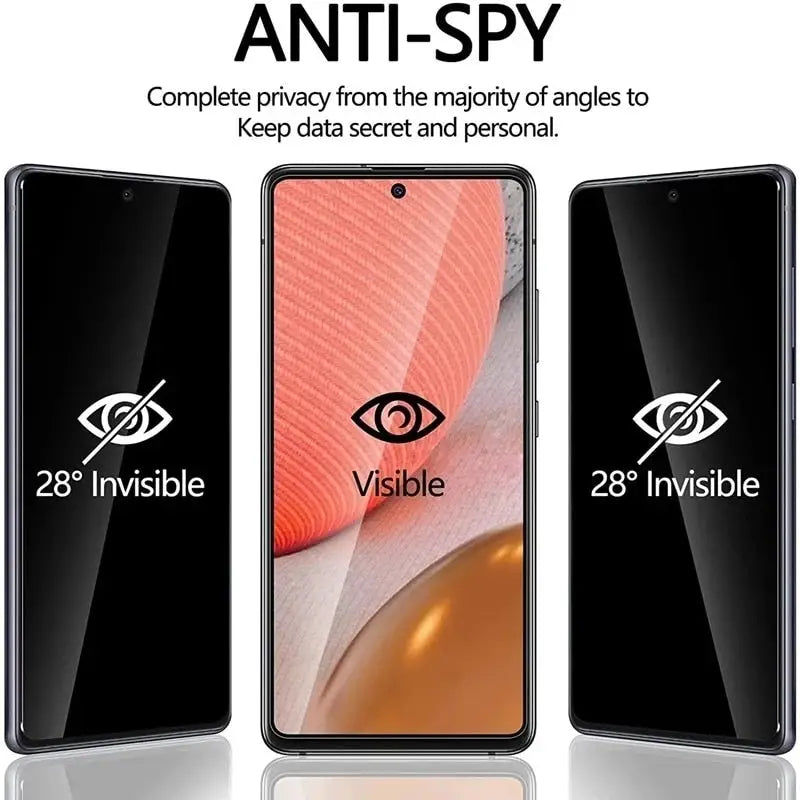 an image of the two smartphones with the text,’anti spy ’