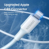 an image of a usb cable with the text upgrade apple and connector