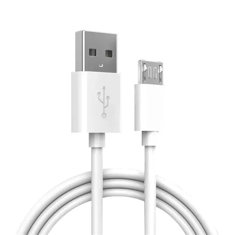 an image of a white usb cable