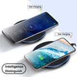 an image of a wireless charger with a charging device