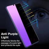 an image of a woman’s face with the text,’anti purple ’