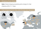 Shipping information map.