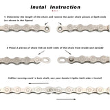 a diagram showing the different types of chain lengths