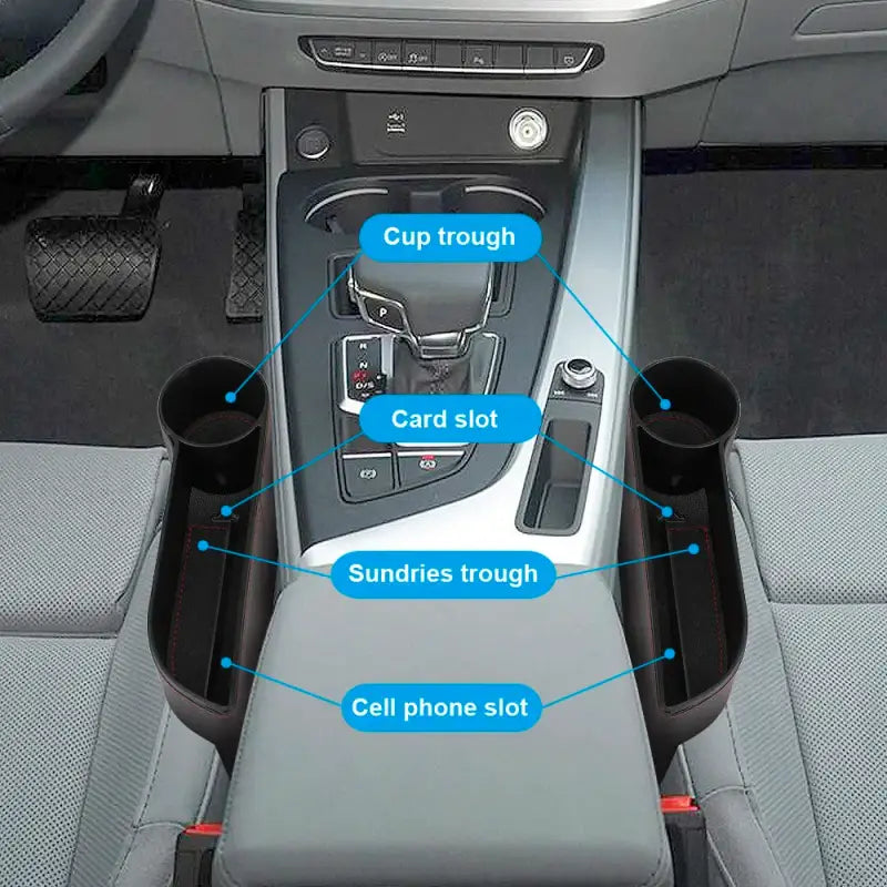 the interior of a car with the controls and controls