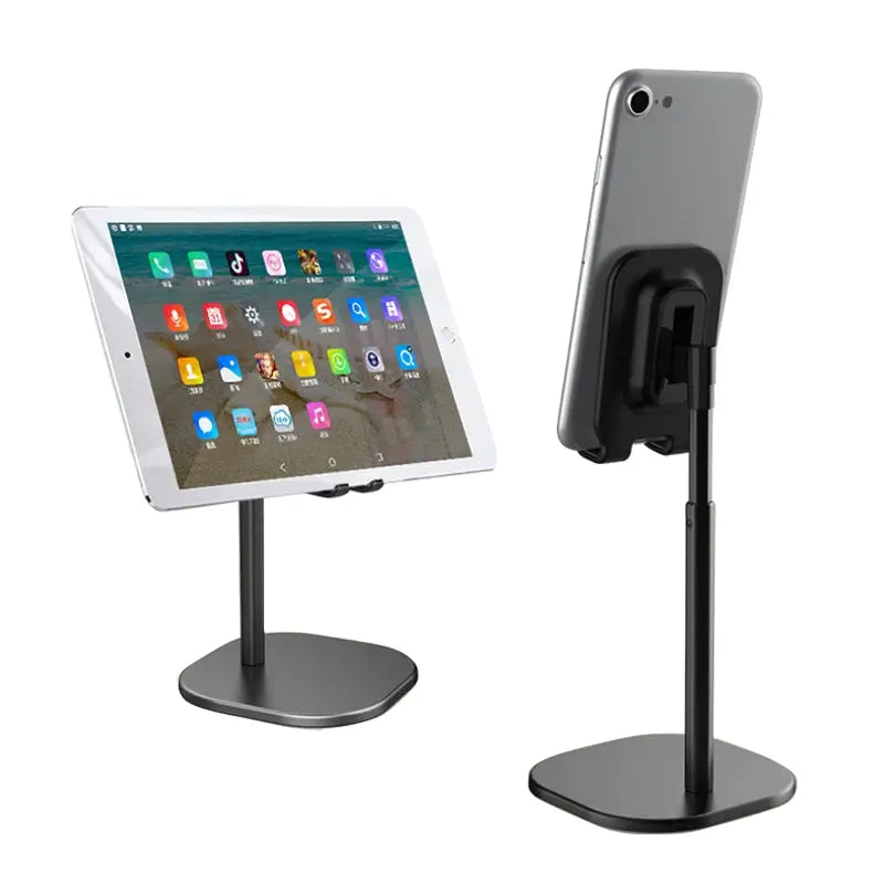 the ipad stand with a tablet on it