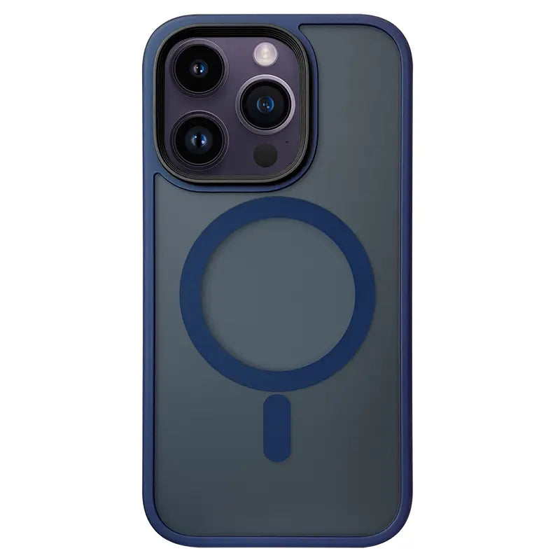 the iphone 11 case is shown with a blue ring