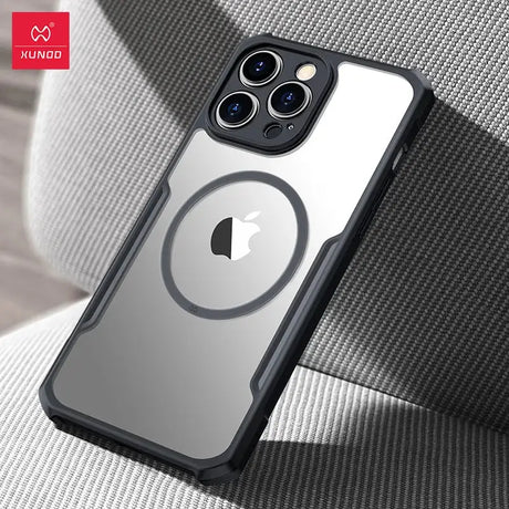 The iphone 11 case is shown on a couch