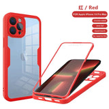 iphone 11 case with tempered screen protector