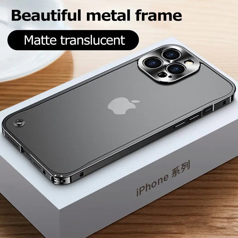 the case is made from aluminum and has a metal frame