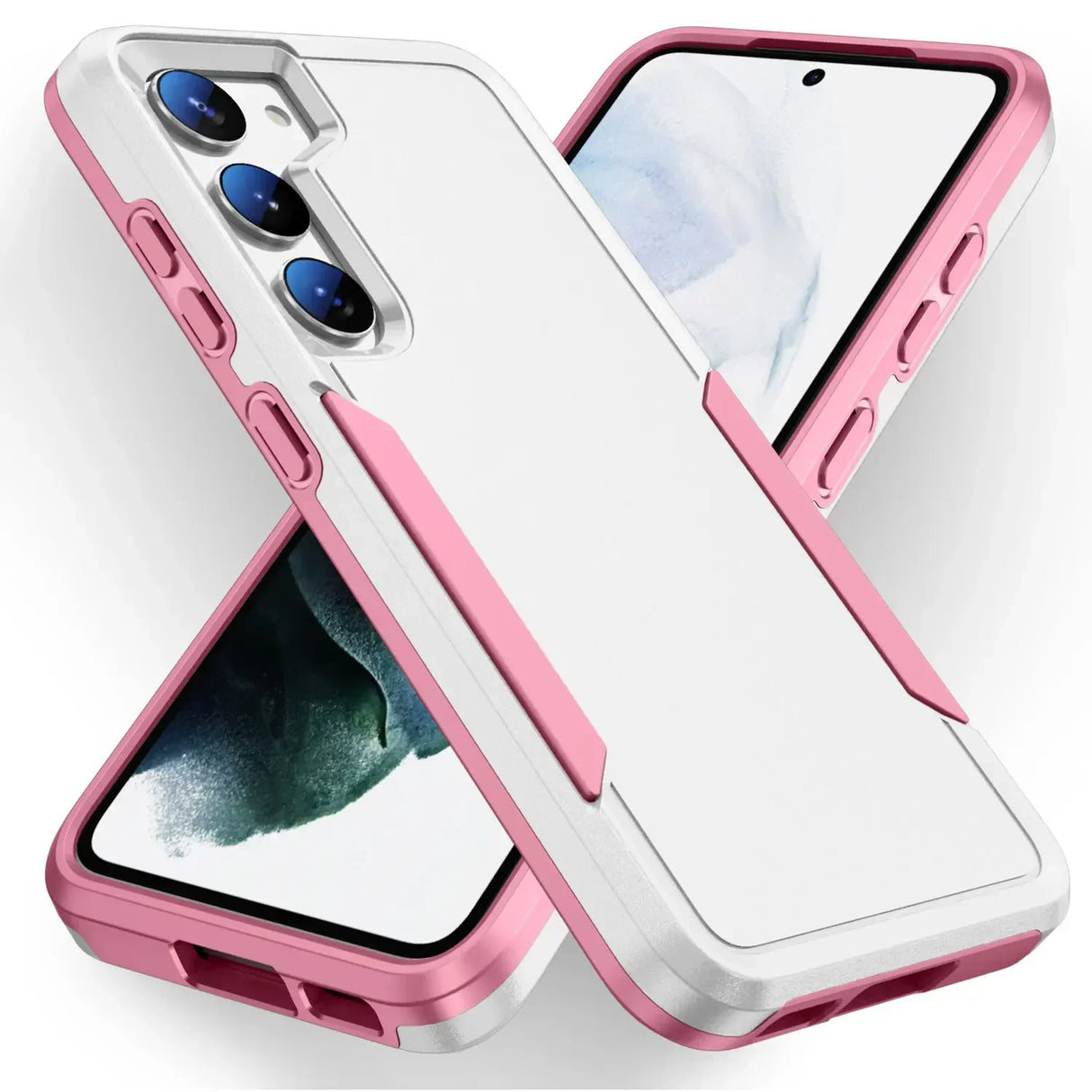 the iphone 11 case is shown in pink
