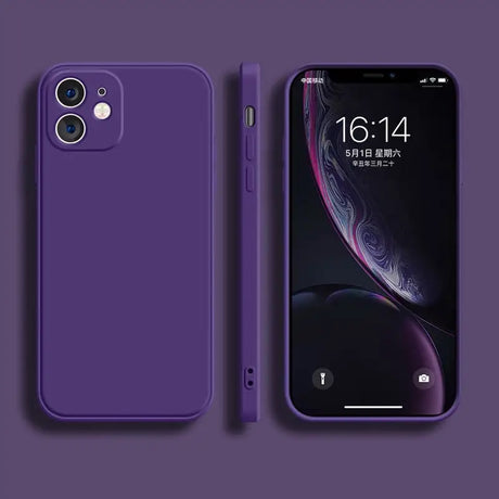 the iphone 11 is a purple iphone case