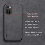 the back of the phone case with the text, `’redmile ’