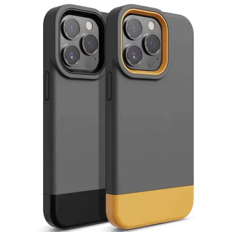 the iphone 11 case is shown in two colors