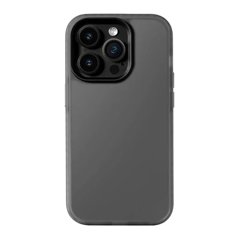 the back of the iphone 11 pro in black