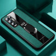 the iphone 11 pro case is shown in a green box