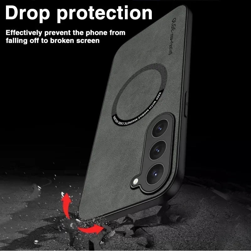 the iphone 11 pro case is shown with a red arrow on it