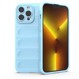 the iphone 11 pro case is shown in blue