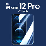 the iphone 12 pro is shown with the screen protector glass