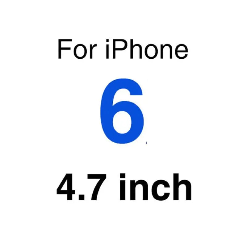 the iphone 6 7 inch screen is shown in blue