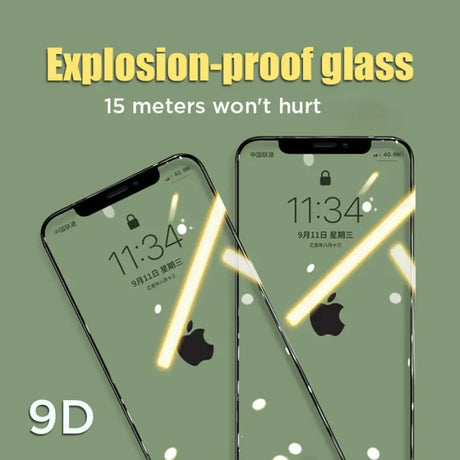 iphones with the text explosion glass