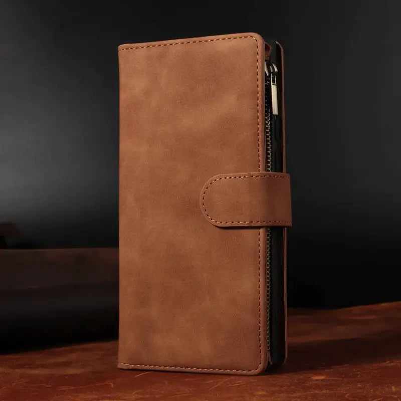 the iphone 6 wallet case in tan