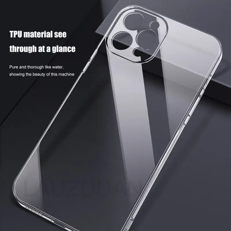 a clear case for the iphone