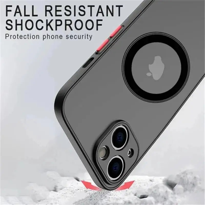 the iphone case is designed to protect the back of the phone