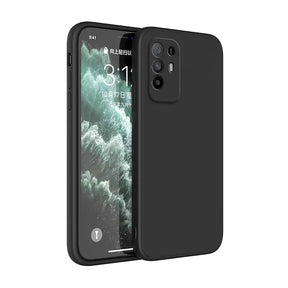 The back of an iphone case with a black cover