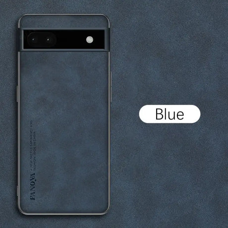 the iphone case is shown with the text blue