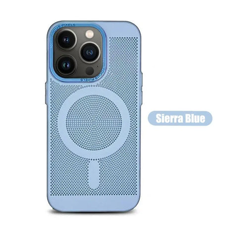 the iphone 11 case is shown with the blue speaker