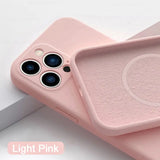 a pink iphone case with a camera lens