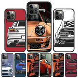 Iphone case with car design