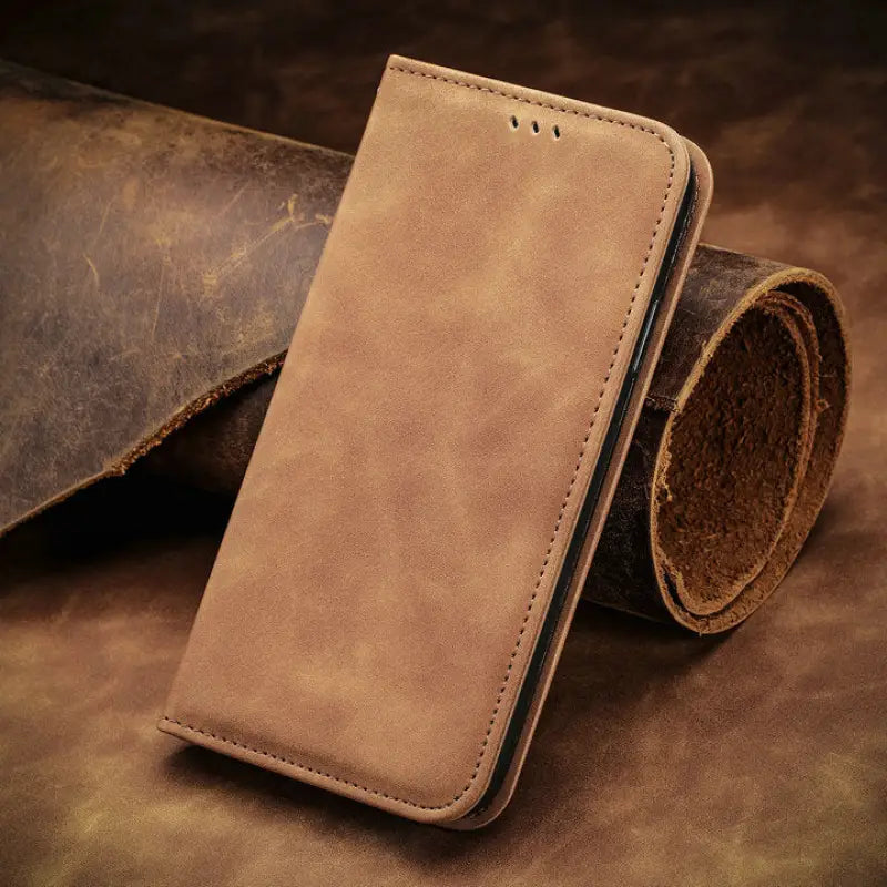 the leather iphone case