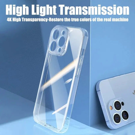 a phone case with a light on it