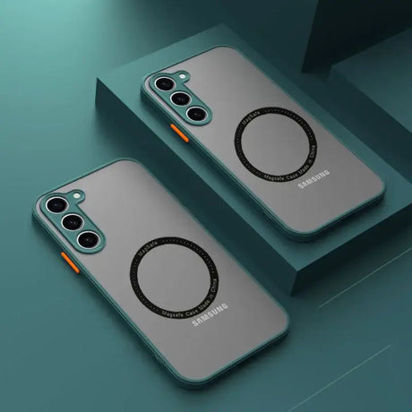 The iphone case is designed to look like a camera