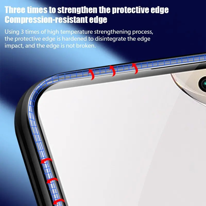 the iphone case is designed to protect the screen from scratches
