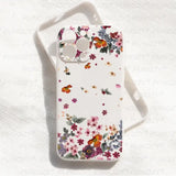 a phone case with flowers on it