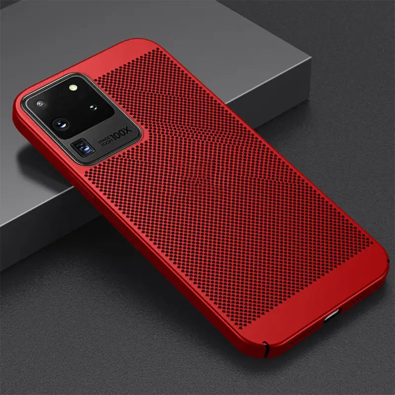 red iphone case