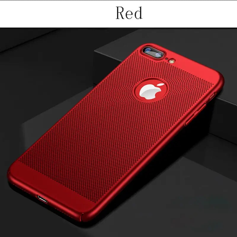 red iphone case