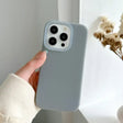 The iphone case is shown in a light blue color