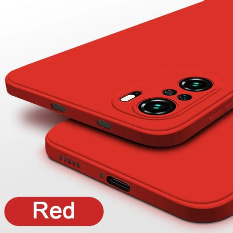 red iphone case