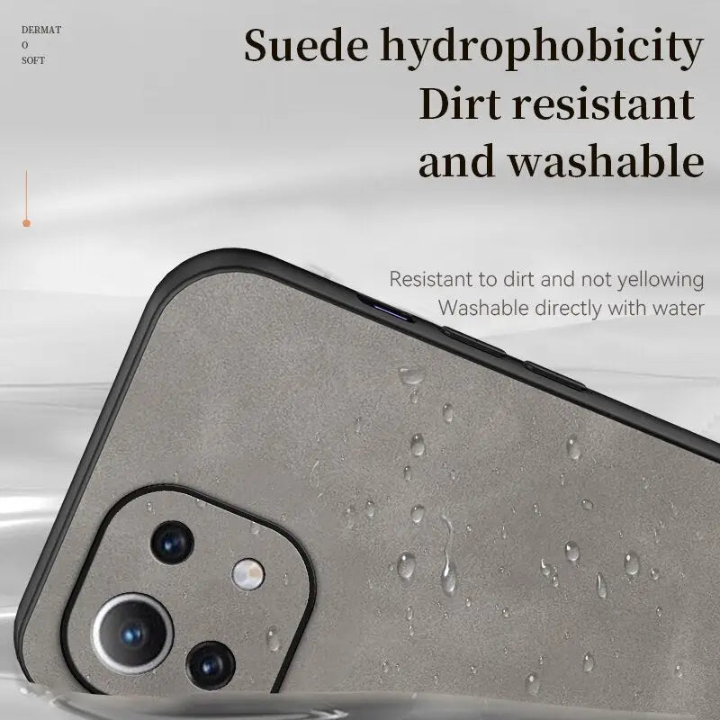 the iphone case is made from scratch resistant material