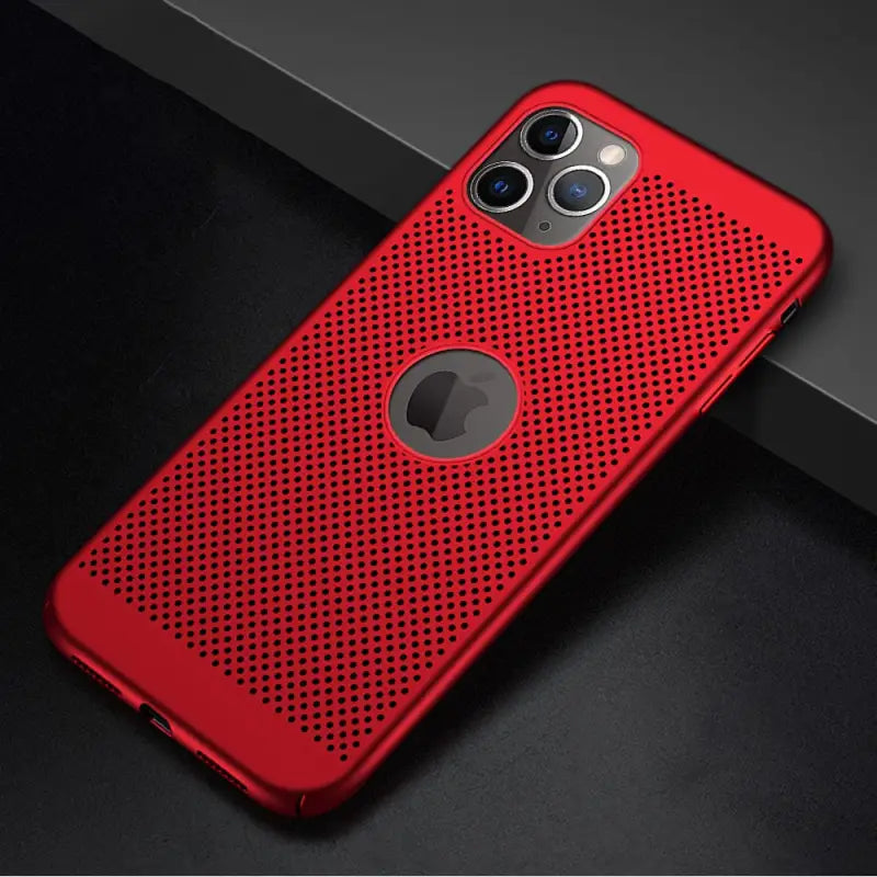 red iphone case