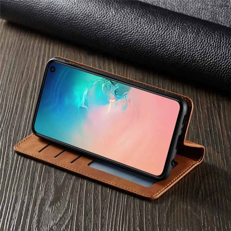 the leather iphone case
